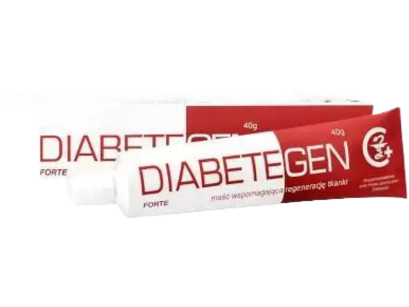 Diabetegen Forte wspomagający regenerację skóry, maść, 40 g