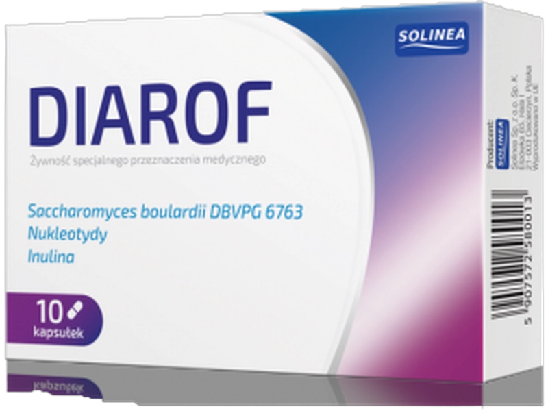 Solinea Diarof, kapsułki, 10 kaps.