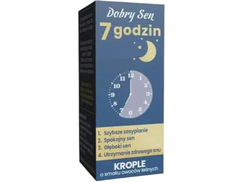 DOBRY SEN 7 godzin, krople, 30 ml