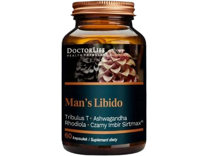 Doctor Life Men’s Libido, kapsułki, 60 kaps.