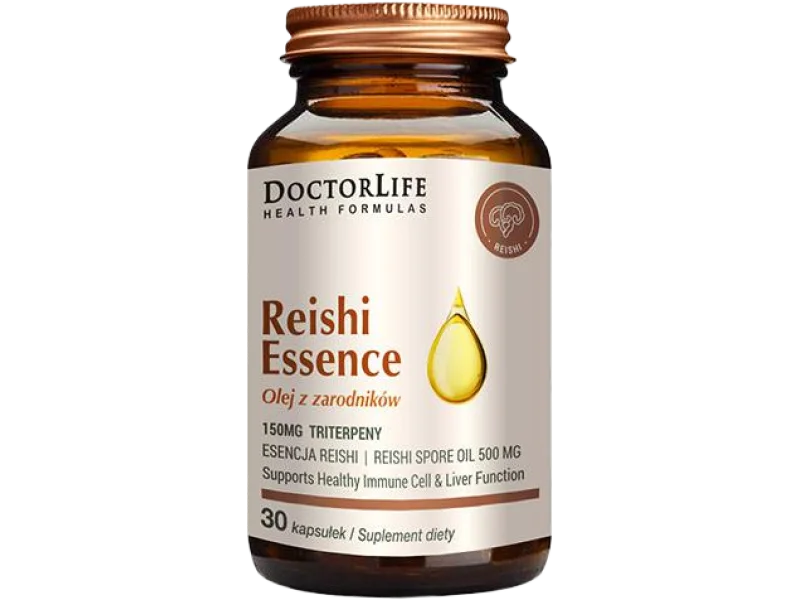 Doctor Life Reishi Essence, kapsułki, 30 kaps.