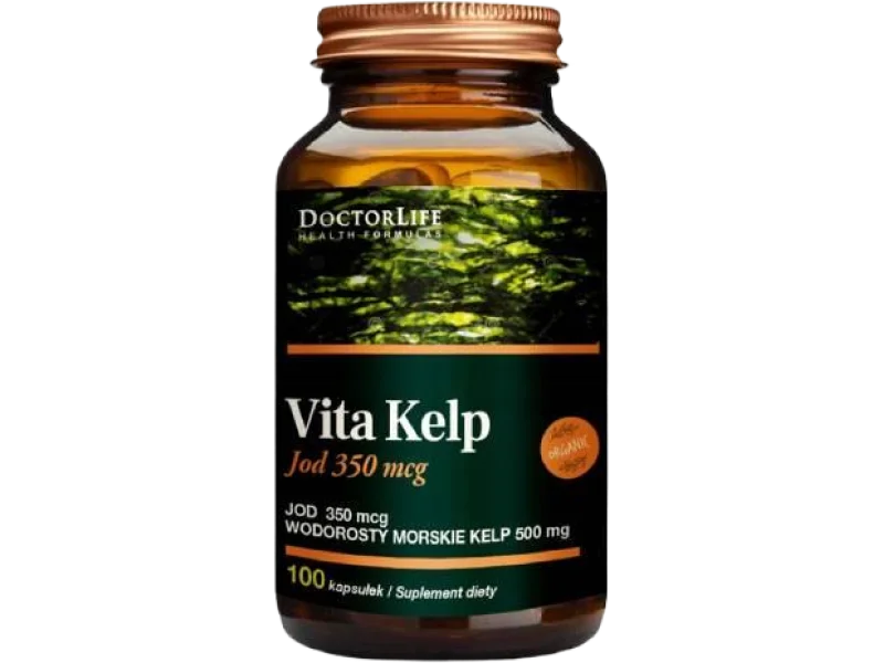 Doctor Life Vita Kelp, kapsułki, 350 µg, 100 kaps.
