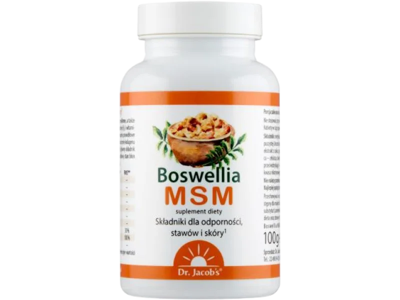 Dr. Jacob’s Boswellia MSM, tabletki, 90 tabl.