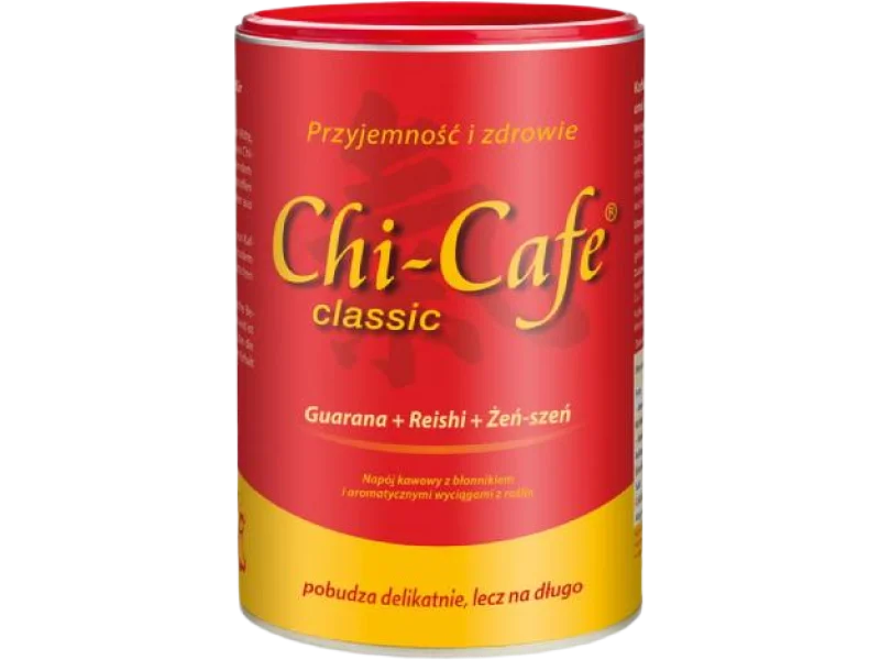 Dr. Jacob’s Chi-Cafe Classic Guarana + Reishi + Żeń-szeń, proszek, 400 g