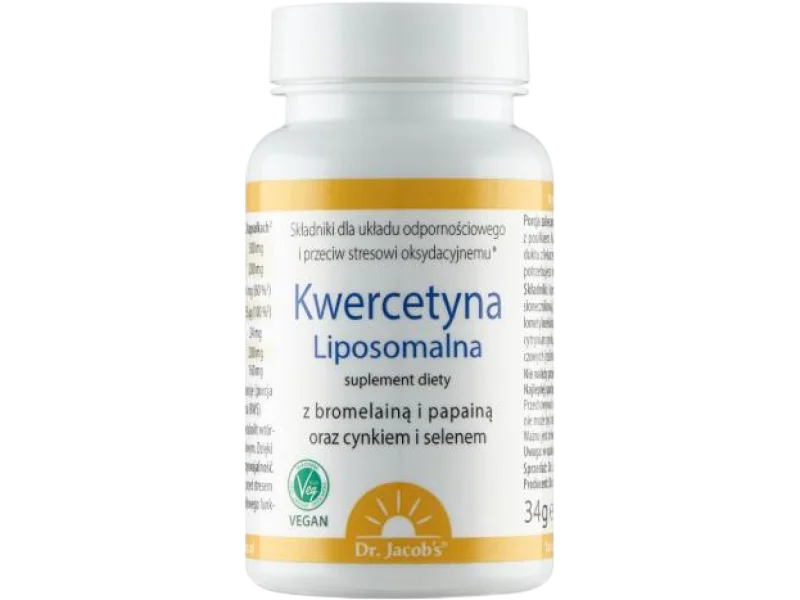 Dr. Jacob’s Kwercetyna Liposomalna, kapsułki, 60 kaps.