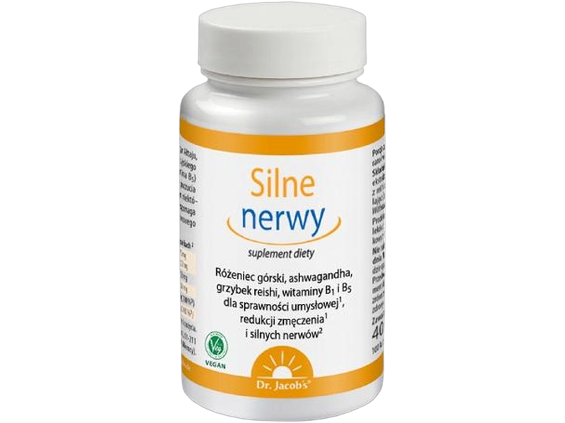 Dr Jacobs Silne nerwy, kapsułki, 100 kaps.