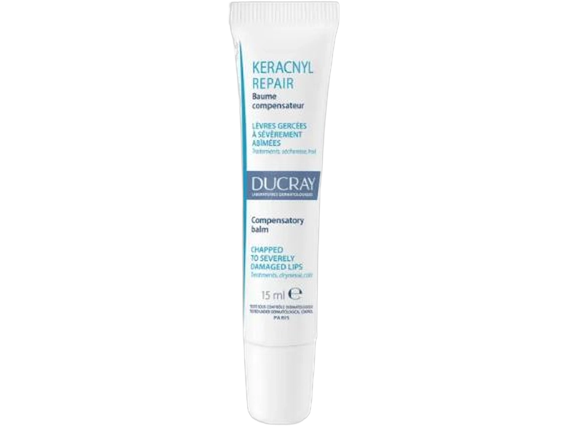 Ducray Keracnyl Repair balsam do ust, 15 ml