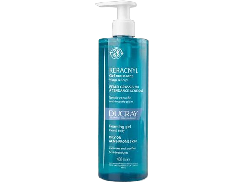 DUCRAY KERACNYL żel pieniący, 400 ml