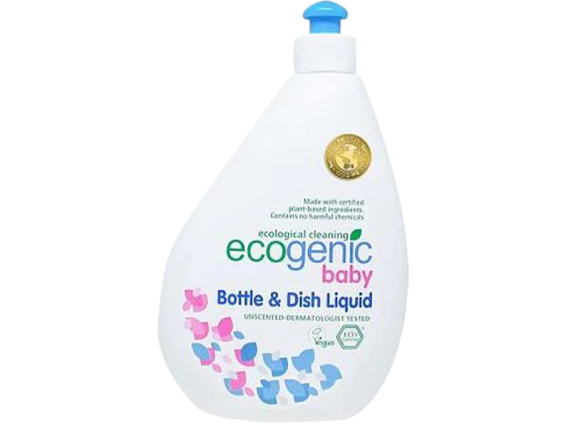 Ecogenic ekologiczny płyn do mycia butelek, smoczków i zabawek, bezzapachowy, 500 ml