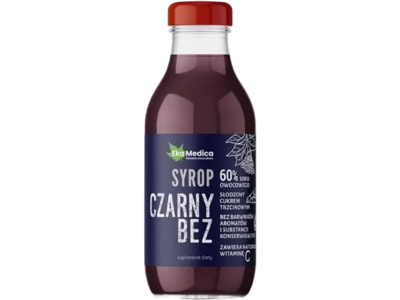 EkaMedica Czarny Bez, syrop, 300 ml