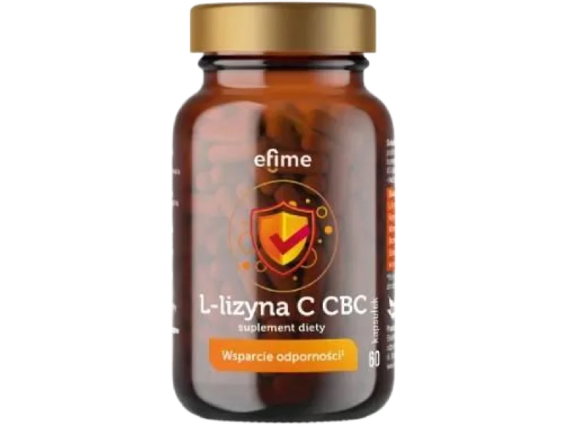 EkaMedica Efime L-Lizyna C CBC, kapsułki, 60 kaps.
