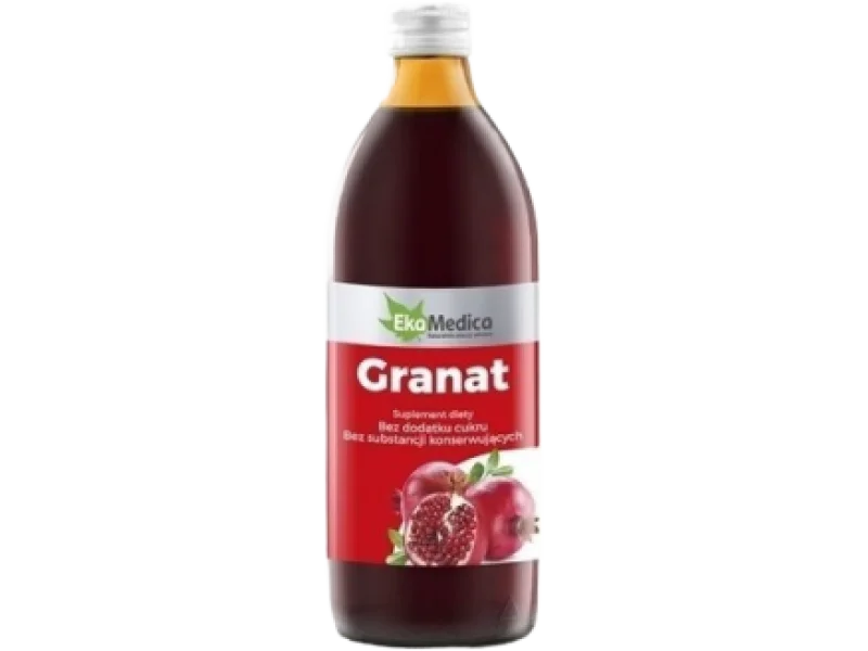 EkaMedica Granat Sok 100%, płyn, 500 ml