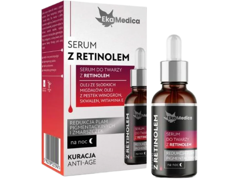 EkaMedica Serum do twarzy z retinolem, 20 ml