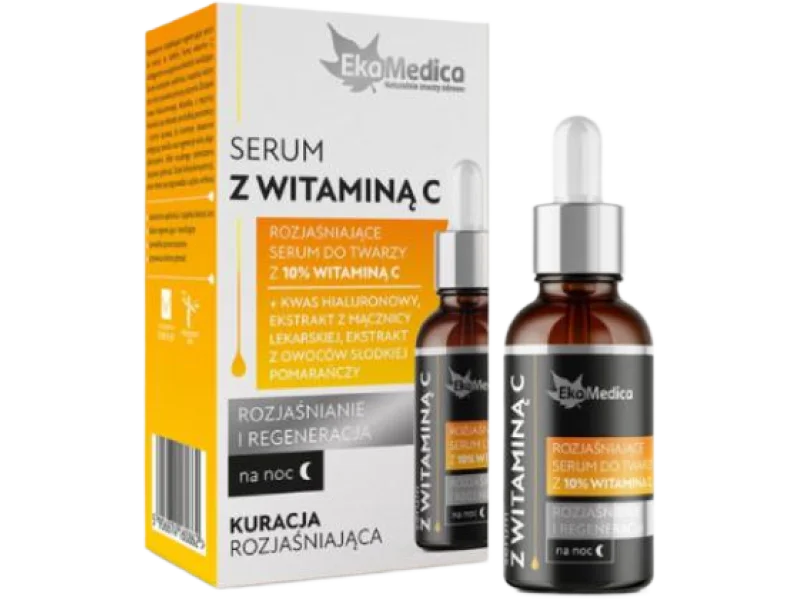 EkaMedica Serum do twarzy z witaminą C, 20 ml