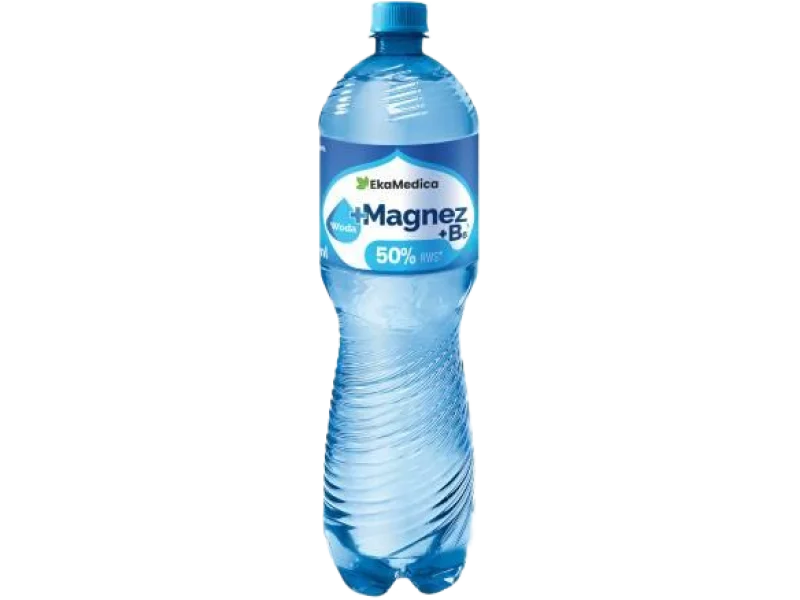 EkaMedica Woda gazowana + Magnez + B6, płyn, 500 ml