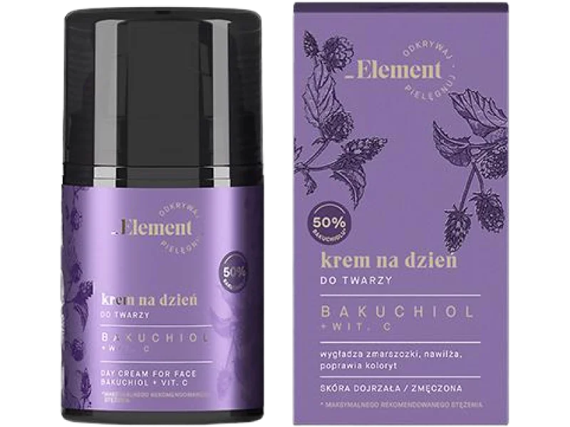 Element Bakuchiol i wit. C na dzień, krem, 50 ml