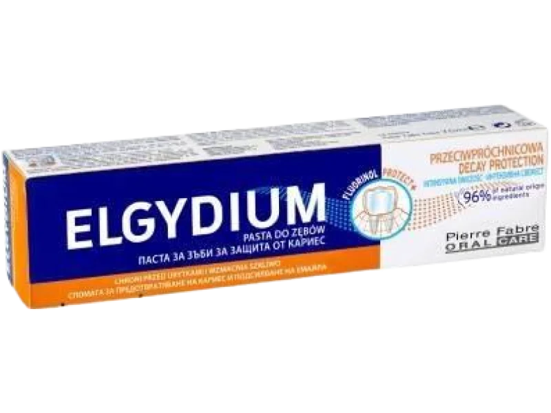 ELGYDIUM Przeciwpróchnicowa pasta do zębów, 75 ml