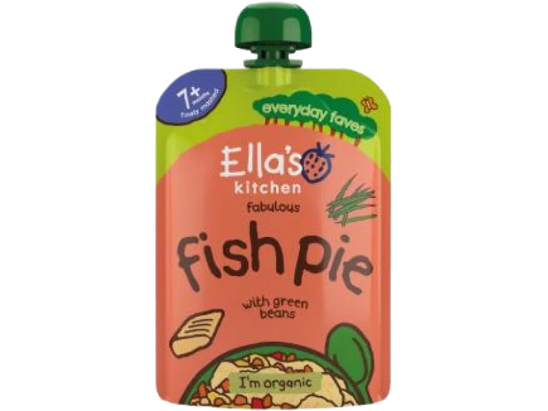 Ella’s Kitchen BIO Łosoś z warzywami, puree, 130 g