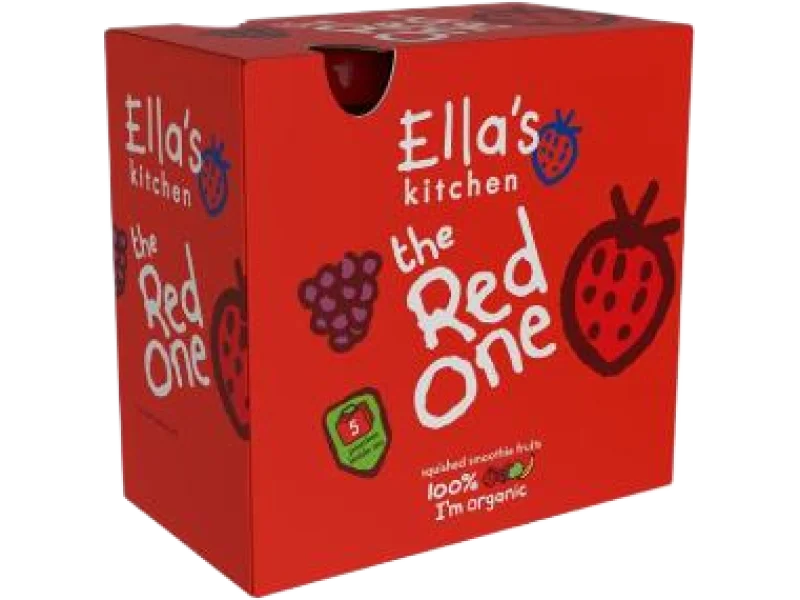 Ella’s Kitchen BIO RED ONE Puree owocowe z truskawką, 90 g