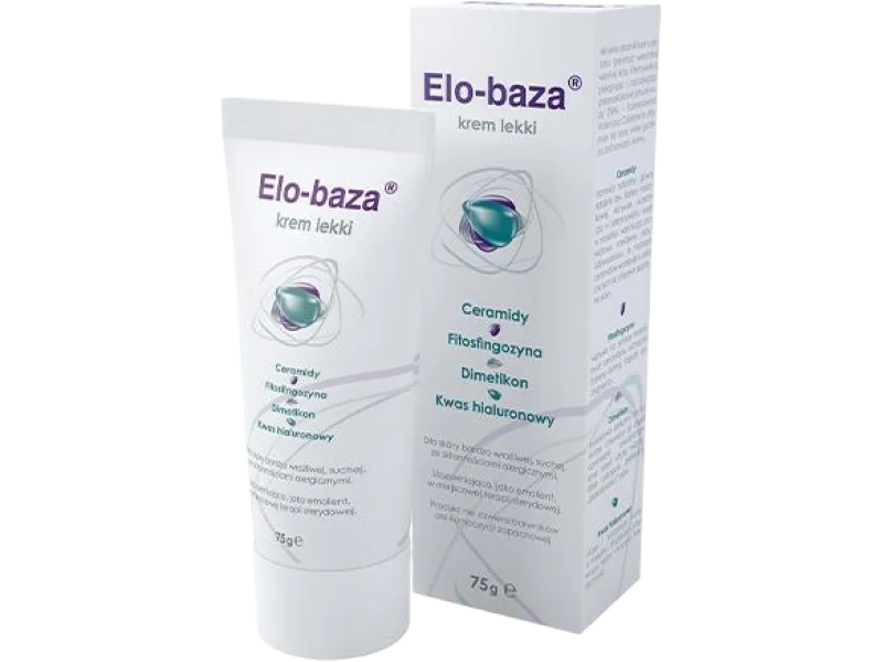 ELO-BAZA krem lekki z kwasem hialuronowym, 75 g