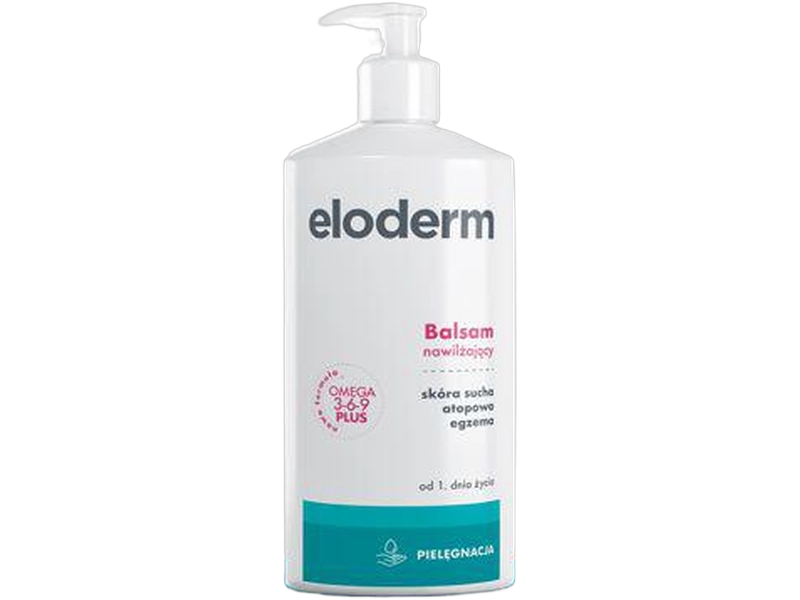 Eloderm balsam nawilżający do ciała od 1. dnia życia, 400 ml
