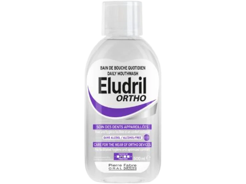 Eludril ORTHO, płyn do jamy ustnej, 400 ppm, 500 ml