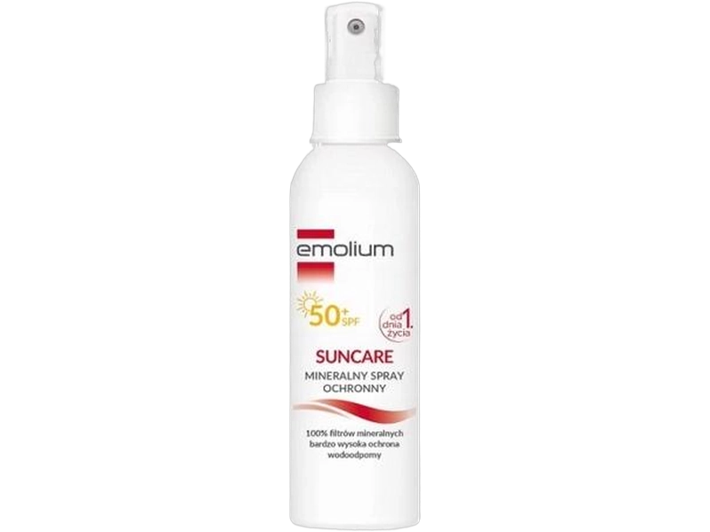 Emolium Suncare SPF 50+ mineralny spray ochronny, 100 ml
