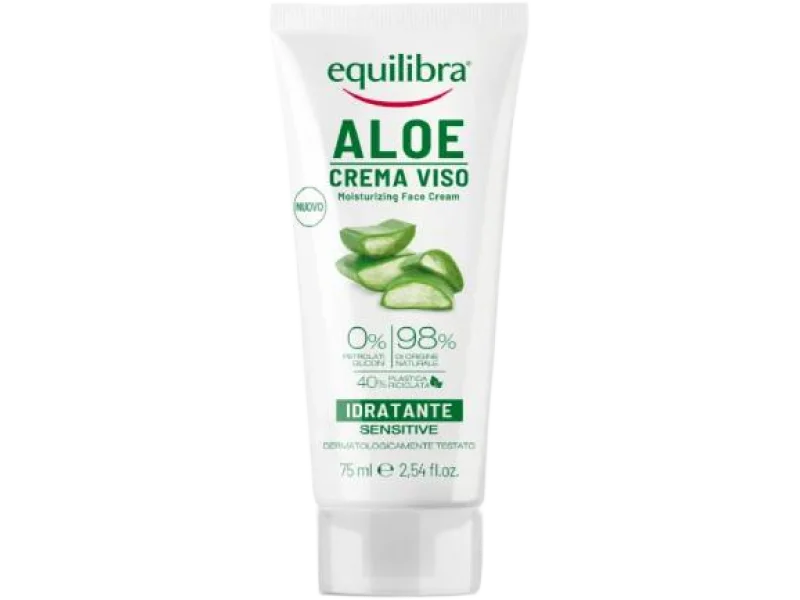 Equilibra Aloesowy krem do twarzy, 75 ml