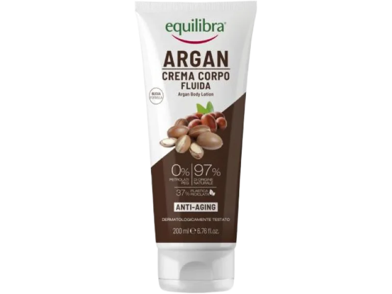 EQUILIBRA Argan Arganowy balsam do ciała, 200 ml
