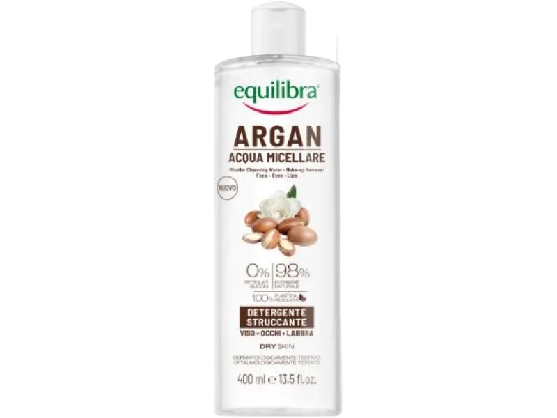EQUILIBRA Arganowa woda micelarna, płyn, 400 ml