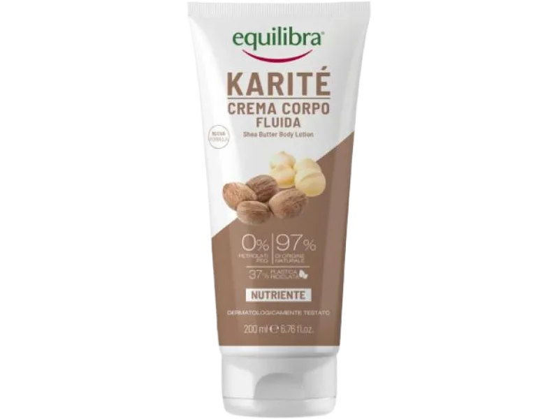 EQUILIBRA Balsam do ciała z masłem shea, 200 ml