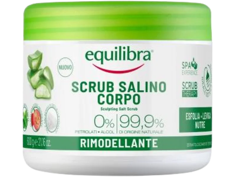 Equilibra modelujący peeling solny, 600 g