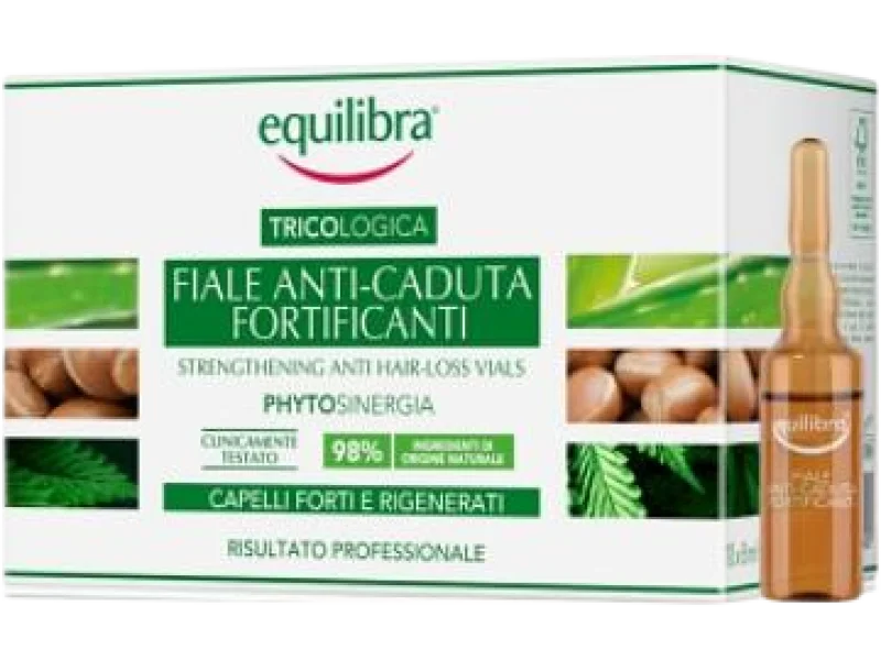 EQUILIBRA Wzmacniające Ampułki przeciw wypadaniu włosów, 10x8ml ml