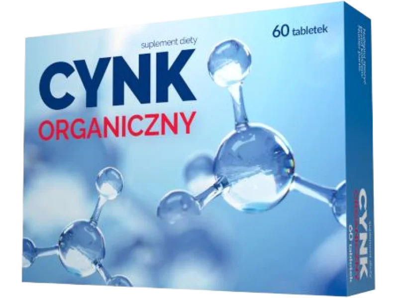 Erbafarm cynk organiczny, tabletki, 60 tabl.