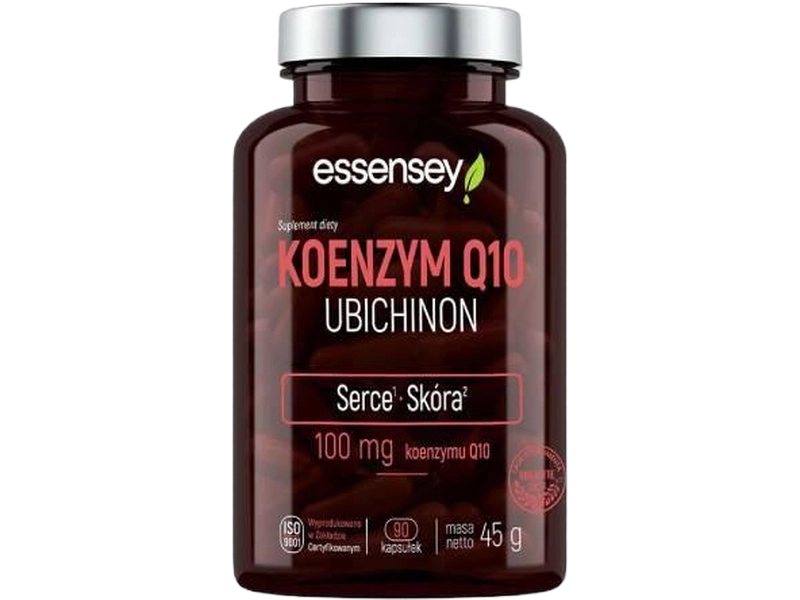 Essensey Koenzym Q10 ubichinon, kapsułki, 90 kaps.