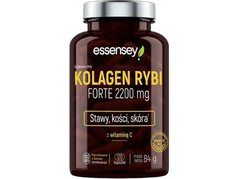 Essensey Kolagen Rybi Forte, kapsułki, 120 kaps.