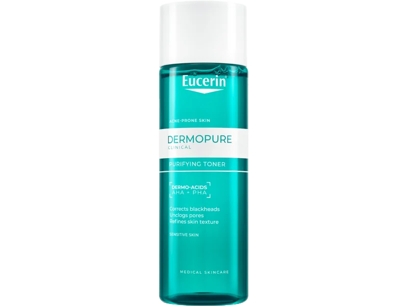 Eucerin DermoPure Clinical, oczyszczający tonik do twarzy, 200 ml