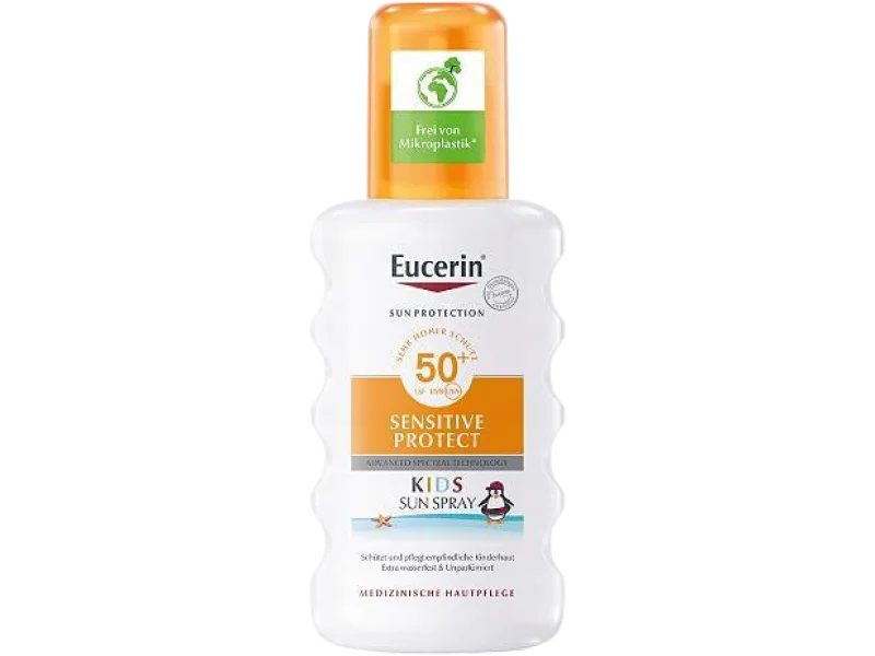 Eucerin Sun Kids Sensitive Protect spray ochronny dla dzieci SPF 50+, 200 ml