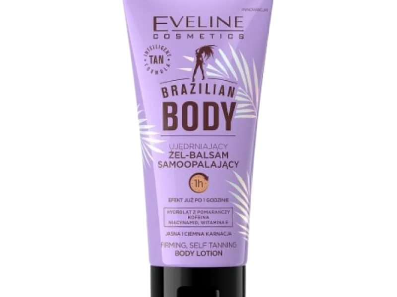EVELINE Brazilian Body ujędrniający żel-balsam samoopalający, 12 ml