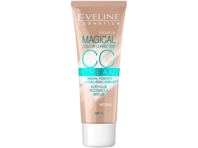 Eveline Cosmetics Magical CC Cream multifunkcyjny podkład 51 Natural, krem, 30 ml