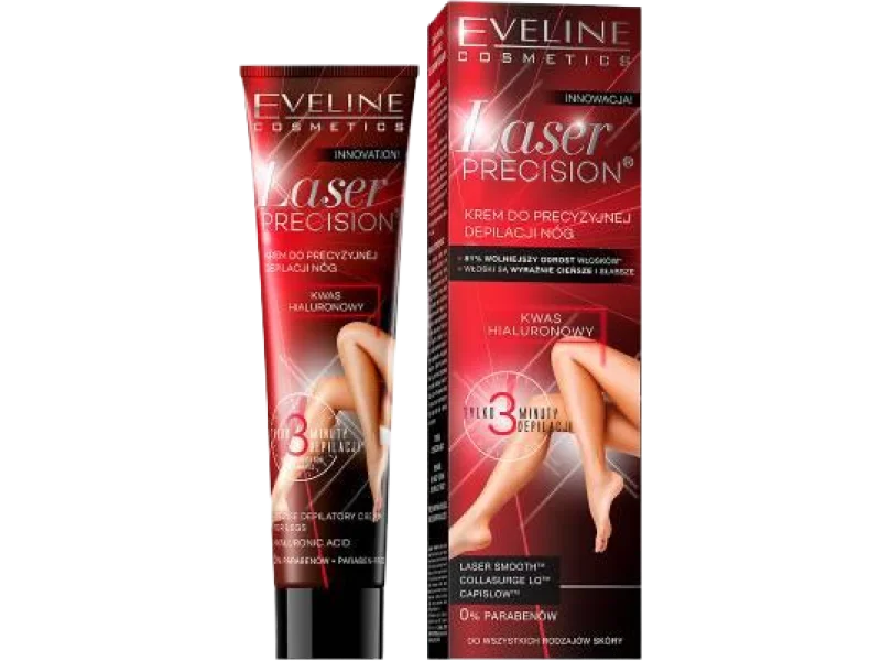 EVELINE Laser Precision Krem do precyzyjnej depilacji nóg, 125 ml