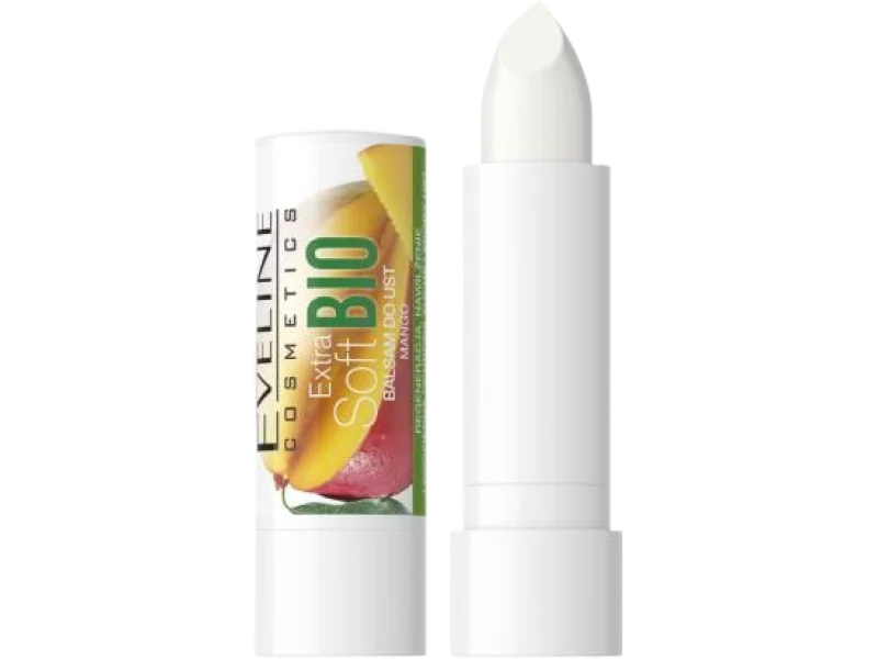 EVELINE Pomadka regenerująca Soft Bio Mango, 4,5 ml