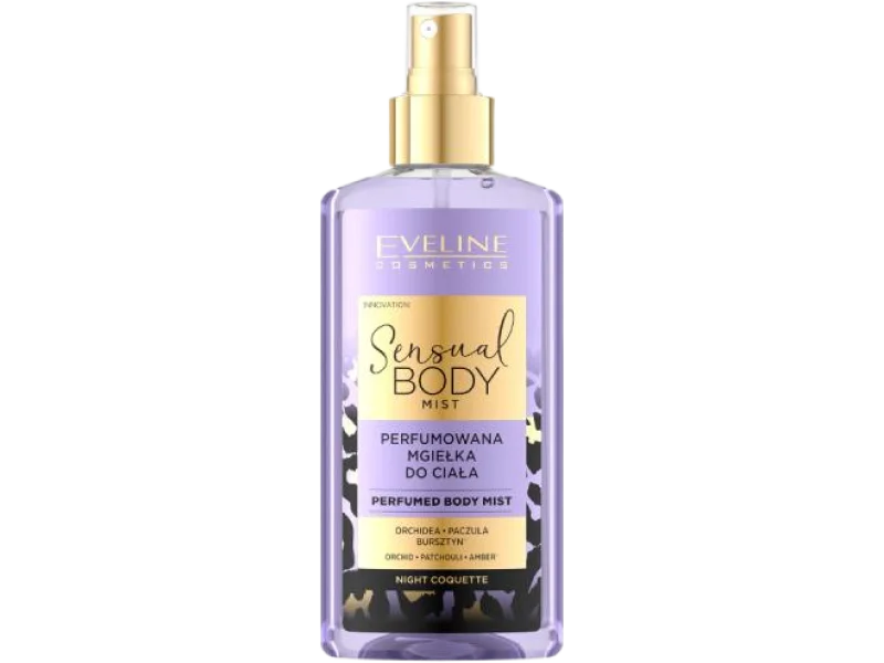 EVELINE Sensual Body Mist Perfumowana mgiełka do ciała Night Coquette, 150 ml