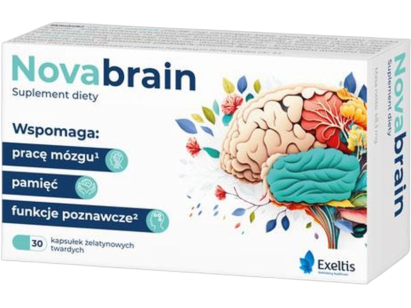 Exeltis Novabrain, kapsułki, 30 kaps.