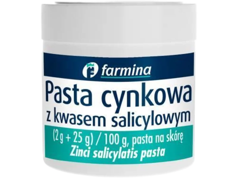 Farmina Pasta cynkowa z kwasem salicylowym, 20 g