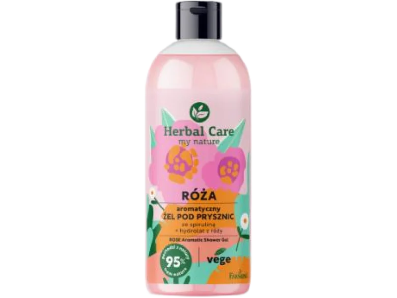 FARMONA Herbal Care Aromatyczny żel pod prysznic Róża, 500 ml