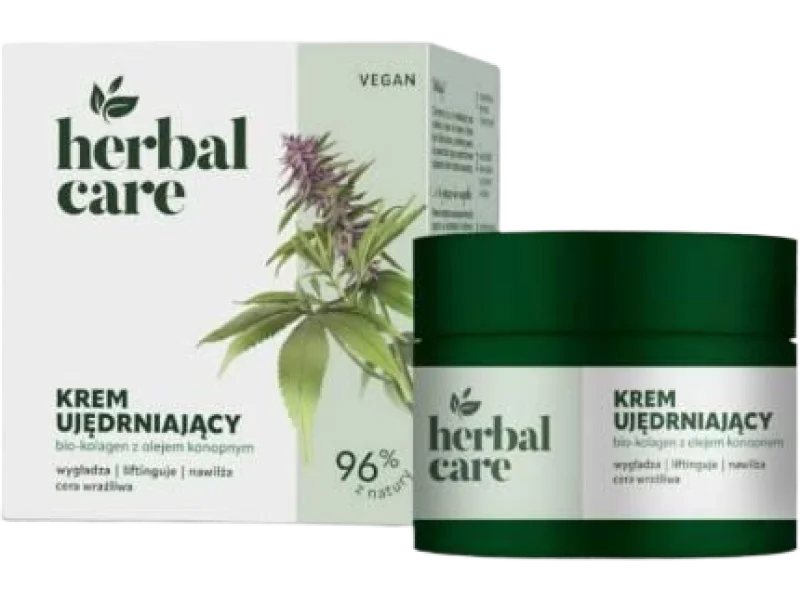 FARMONA HERBAL CARE Krem ujędrniający Bio-kolagen z olejem konopnym, 50 ml