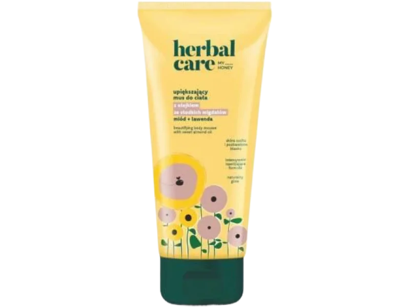 FARMONA HERBAL CARE My Honey upiększający mus do ciała z olejem ze słodkich migdałów, 200 ml