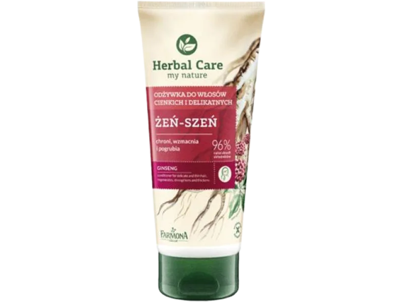 FARMONA HERBAL CARE odżywka do włosów cienkich i delikatnych z żeń-szeniem, 200 ml