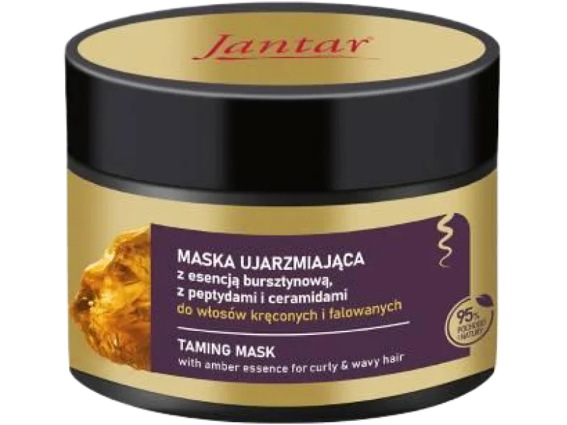 FARMONA Jantar Maska ujarzmiająca z esencją bursztynową, peptydami i ceramidami i olejem makadamia, 200 ml